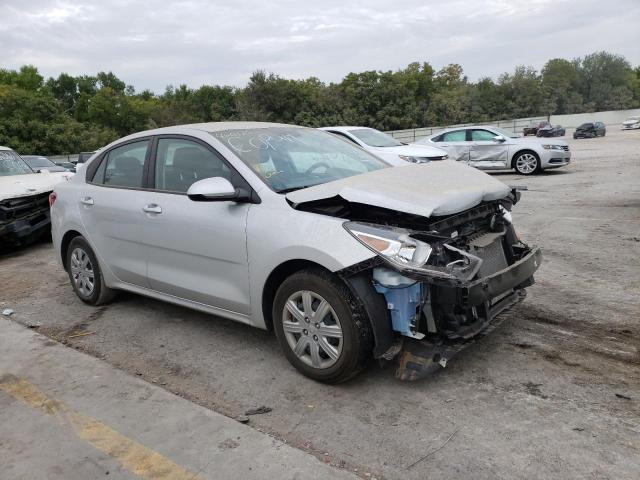 KIA RIO LX 2022 with VIN 3KPA24AD3NE460176 - Photo from auction
