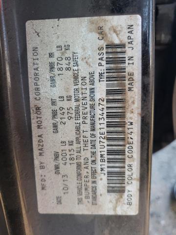 Photo 10 from auction – 2014 MAZDA 3 SPORT with VIN JM1BM1U72E1134472