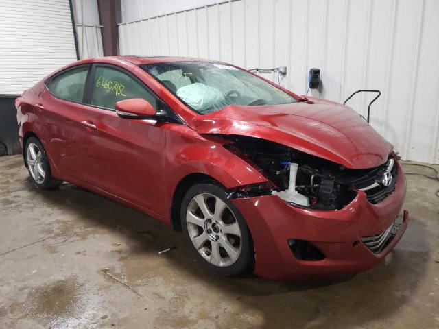 HYUNDAI ELANTRA GL 2011 with VIN KMHDH4AE1BU092609 - Photo from auction
