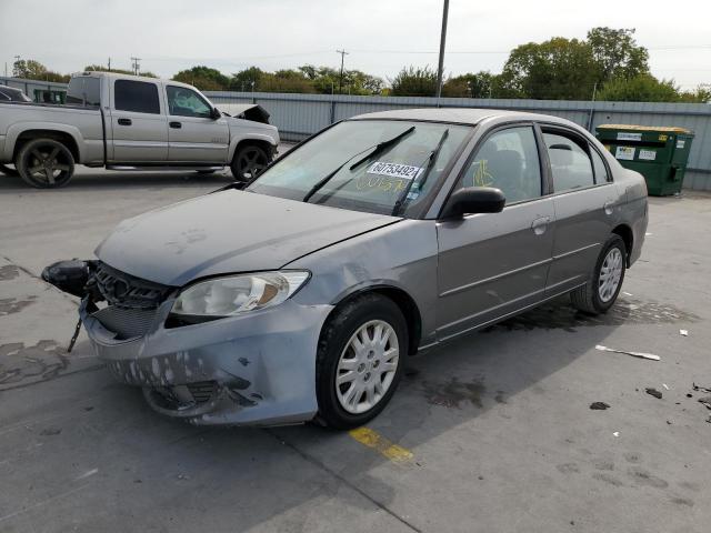 Photo 2 from auction – 2004 HONDA CIVIC LX with VIN 2HGES16604H601574