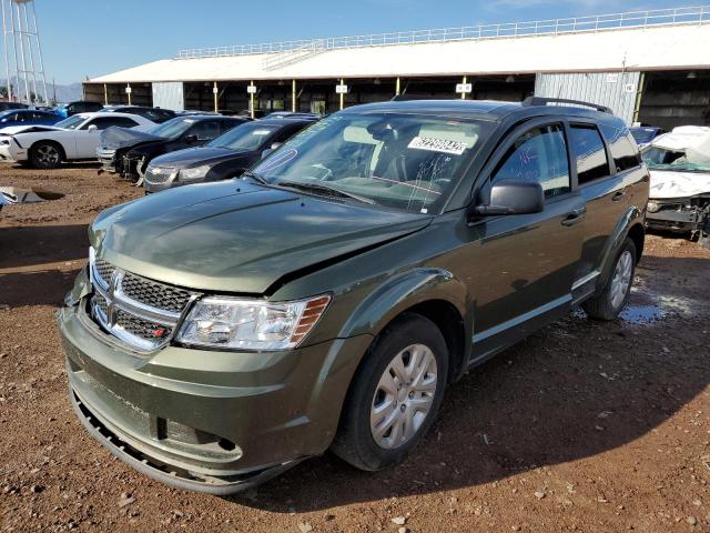 DODGE JOURNEY SE 2018 with VIN 3C4PDCAB2JT518345 - Photo from auction
