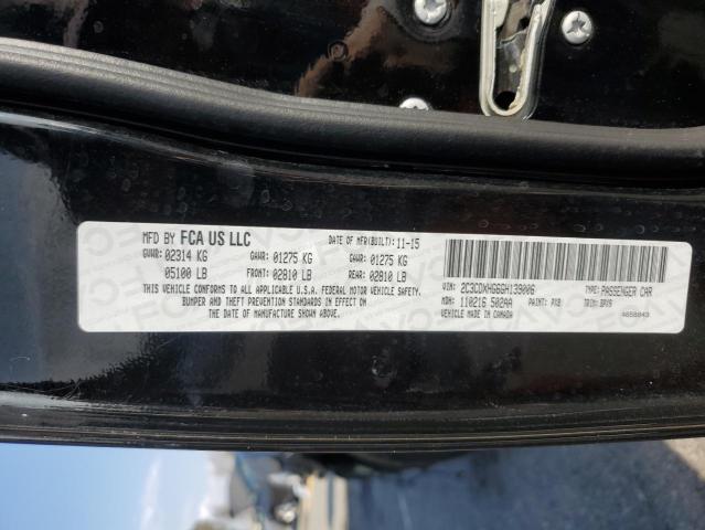 Photo 10 from auction – 2016 DODGE CHARGER SX with VIN 2C3CDXHG6GH139006