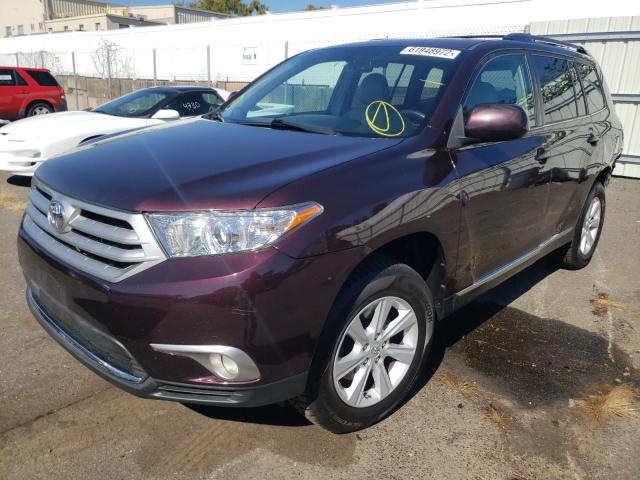 Photo 2 from auction – 2013 TOYOTA HIGHLANDER with VIN 5TDBK3EH6DS230325
