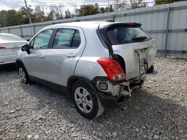 Photo 3 from auction – 2018 CHEVROLET TRAX LS with VIN KL7CJKSB5JB723866