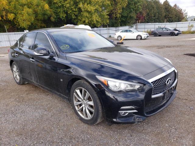 INFINITI Q50 BASE 2014 with VIN JN1BV7AR9EM700604 - Photo from auction