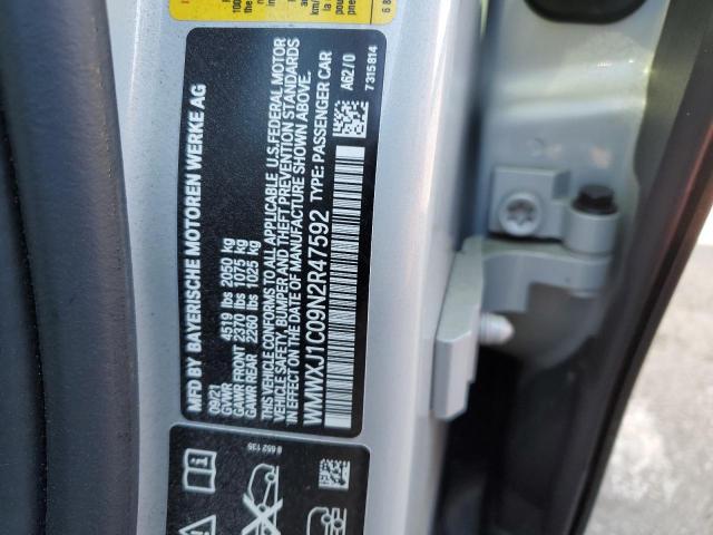 Photo 10 from auction – 2022 MINI COOPER S C with VIN WMWXJ1C09N2R47592