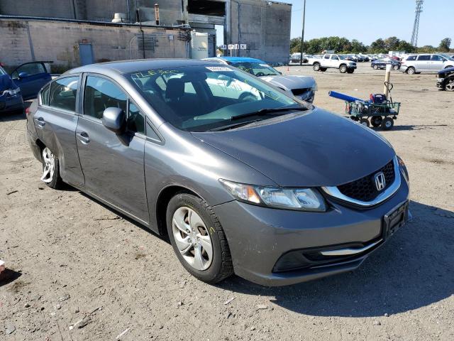 HONDA CIVIC LX 2013 with VIN 2HGFB2F5XDH600613 - Photo from auction
