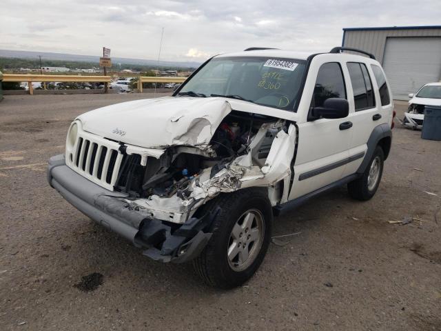 Photo 9 from auction – 2005 JEEP LIBERTY SP with VIN 1J4GL48K65W712014