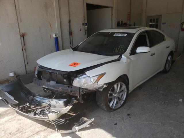 Photo 2 from auction – 2014 NISSAN MAXIMA S with VIN 1N4AA5AP6EC433991