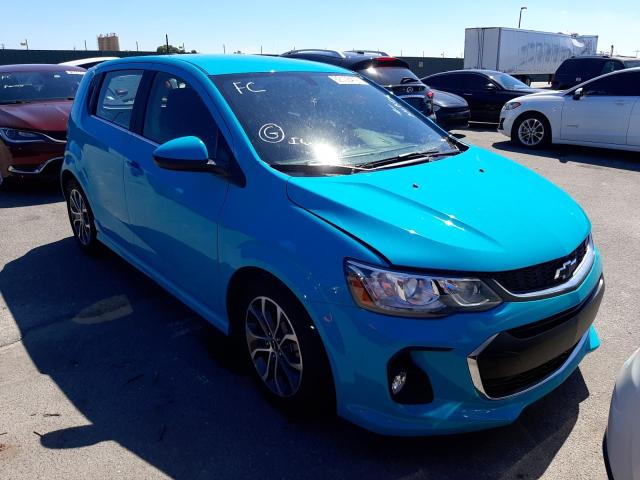 CHEVROLET SONIC LT 2020 with VIN 1G1JD6SB0L4137942 - Photo from auction