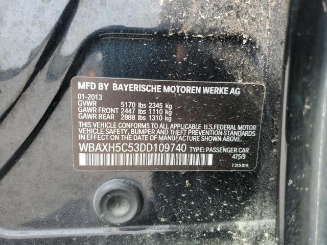 Photo 10 from auction – 2013 BMW 528 XI with VIN WBAXH5C53DD109740