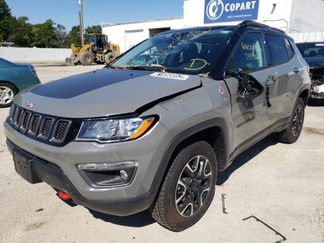 Photo 2 from auction – 2021 JEEP COMPASS TR with VIN 3C4NJDDB6MT565934