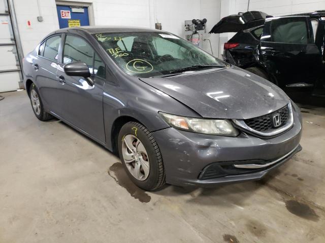 Photo 1 from auction – 2014 HONDA CIVIC LX with VIN 2HGFB2F53EH518093