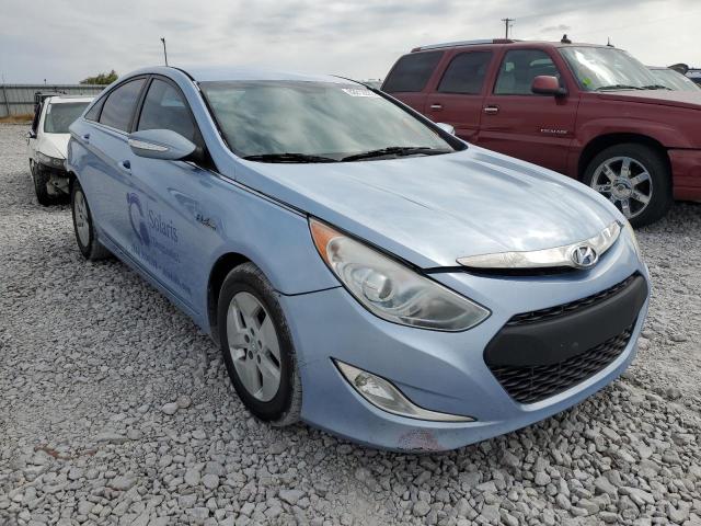 HYUNDAI SONATA HYB 2011 with VIN KMHEC4A45BA004477 - Photo from auction