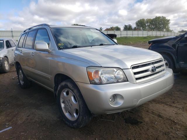 TOYOTA HIGHLANDER 2007 with VIN JTEEP21A370201725 - Photo from auction