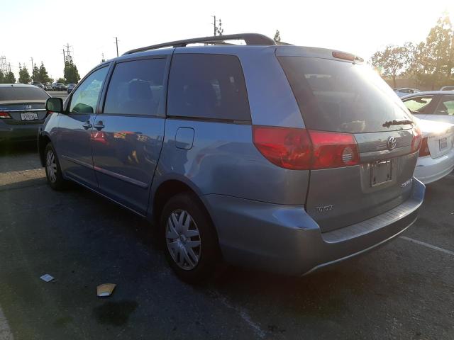 Photo 3 from auction – 2006 TOYOTA SIENNA CE with VIN 5TDZA23C96S540328