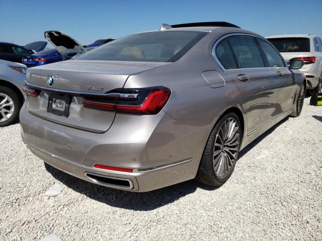 Photo 4 from auction – 2022 BMW 740 I with VIN WBA7T2C04NCH66901