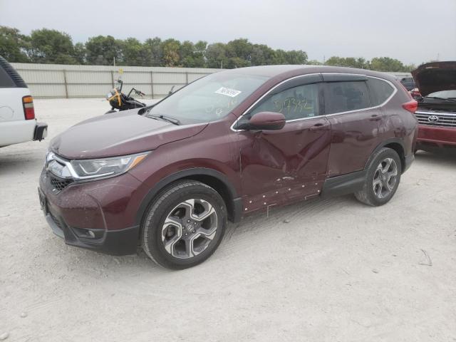 HONDA CR-V EX 2018 with VIN 7FARW2H5XJE095076 - Photo from auction