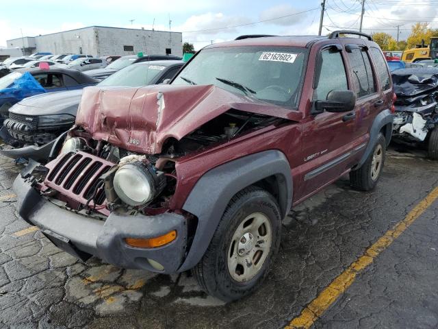 Photo 2 from auction – 2003 JEEP LIBERTY SP with VIN 1J4GL48K13W661213