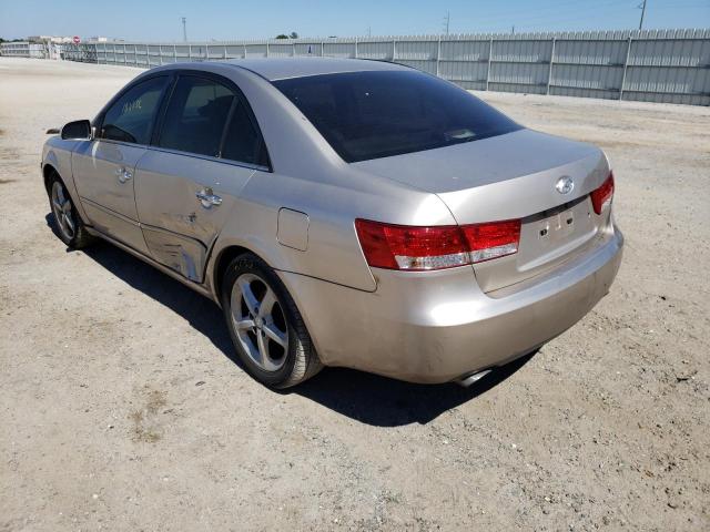 Photo 3 from auction – 2006 HYUNDAI SONATA GLS with VIN 5NPEU46F76H144878