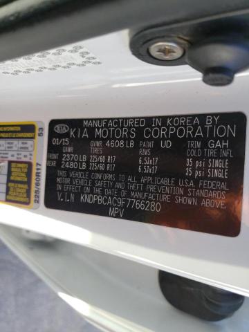 Photo 10 from auction – 2015 KIA SPORTAGE with VIN KNDPBCAC9F7766280