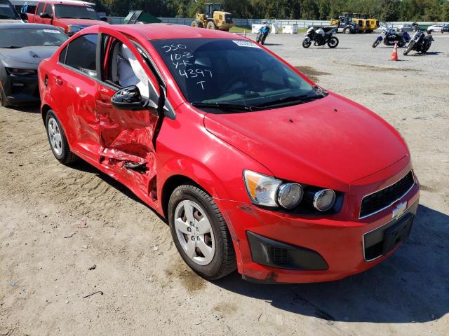 CHEVROLET SONIC LS 2015 with VIN 1G1JA5SH0F4184397 - Photo from auction