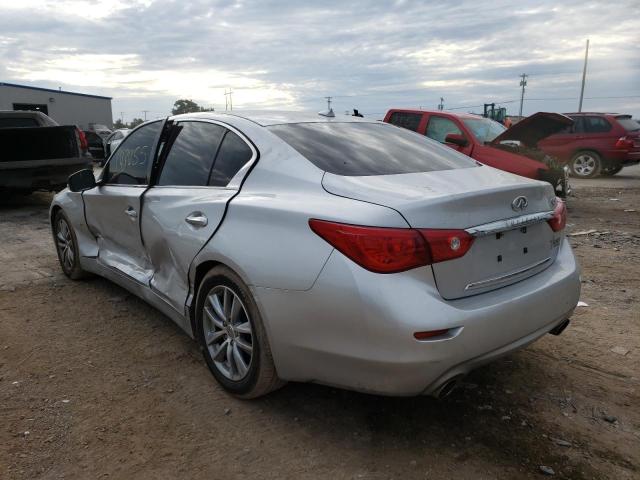 Photo 3 from auction – 2014 INFINITI Q50 BASE with VIN JN1BV7AP5EM683024