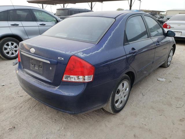 Photo 4 from auction – 2008 KIA SPECTRA EX with VIN KNAFE121X85534318