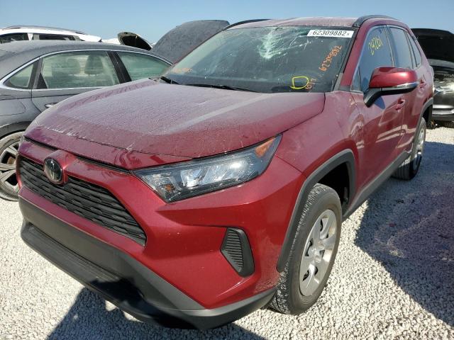 Photo 2 from auction – 2021 TOYOTA RAV4 LE with VIN 2T3K1RFVXMW104056