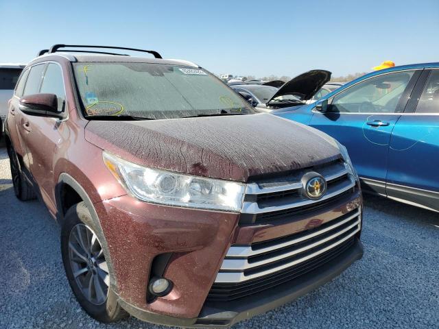 TOYOTA HIGHLANDER 2018 con VIN 5TDKZRFH0JS266598 - Foto de la subasta