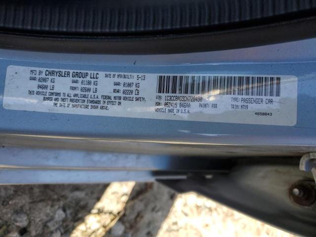 Photo 10 from auction – 2013 CHRYSLER 200 LX with VIN 1C3CCBAG9DN728490