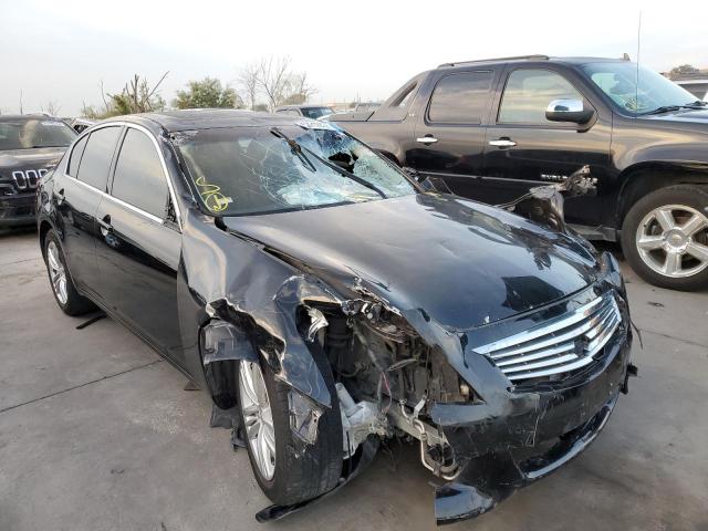 INFINITI G37 BASE 2012 with VIN JN1CV6AP1CM629683 - Photo from auction
