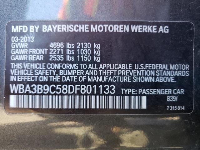 Photo 10 from auction – 2013 BMW 335 XI with VIN WBA3B9C58DF801133
