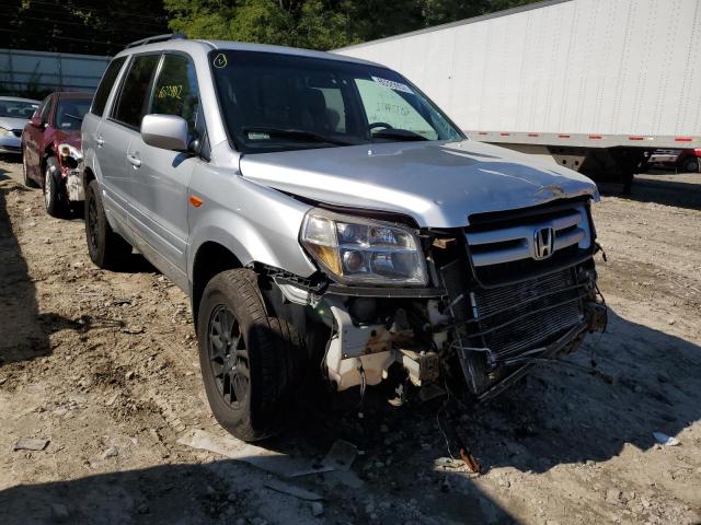 HONDA PILOT EX 2007 with VIN 2HKYF18447H524960 - Photo from auction