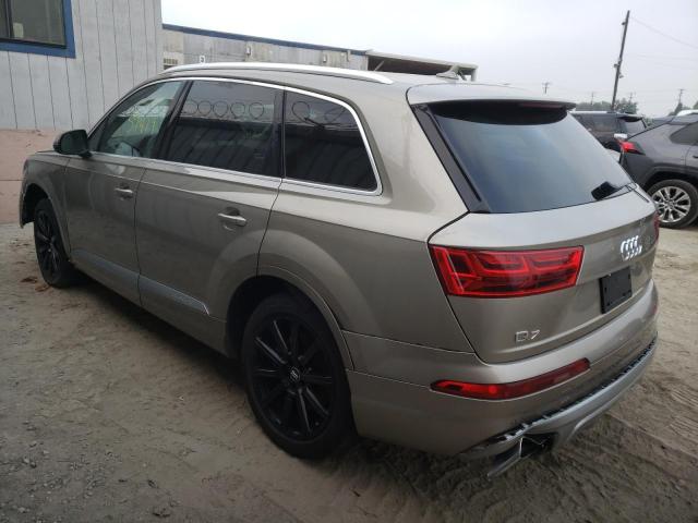 Photo 3 from auction – 2017 AUDI Q7 PREMIUM with VIN WA1LAAF72HD032418