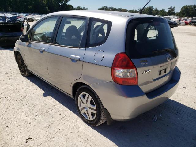 Photo 3 from auction – 2007 HONDA FIT with VIN JHMGD37427S045516
