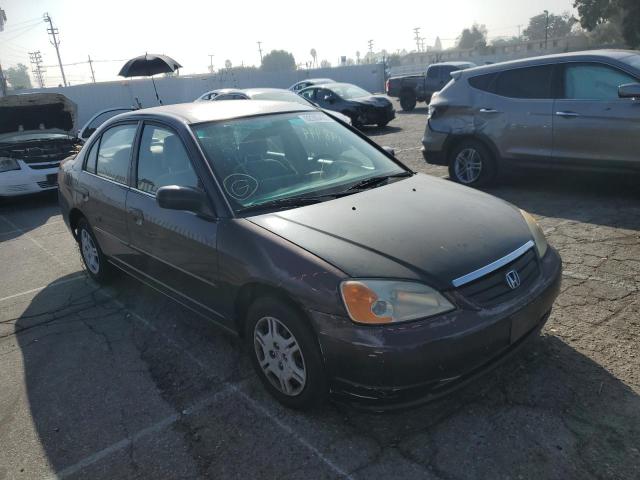 Photo 1 from auction – 2001 HONDA CIVIC LX with VIN JHMES16581S012295