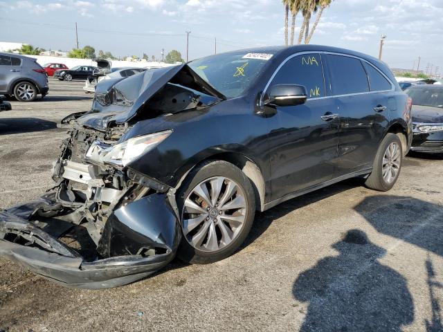 Photo 2 from auction – 2016 ACURA MDX TECHNO with VIN 5FRYD3H46GB004810