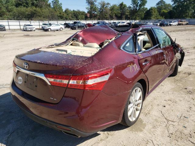 Photo 4 from auction – 2013 TOYOTA AVALON BAS with VIN 4T1BK1EB3DU066491