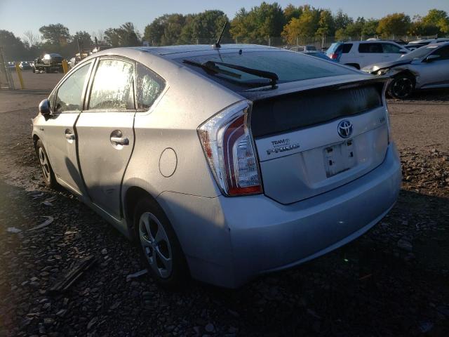 Photo 3 from auction – 2014 TOYOTA PRIUS with VIN JTDKN3DU6E1750349