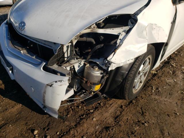 Photo 9 from auction – 2008 TOYOTA PRIUS with VIN JTDKB20U587776709