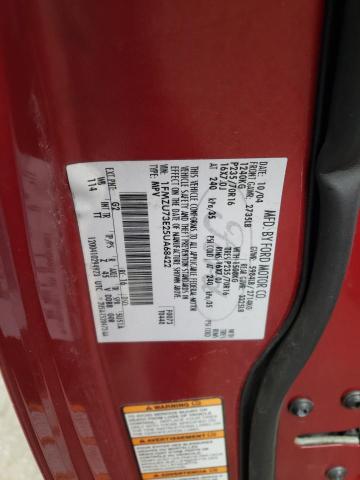 Photo 10 from auction – 2005 FORD EXPLORER X with VIN 1FMZU73E25UA68422