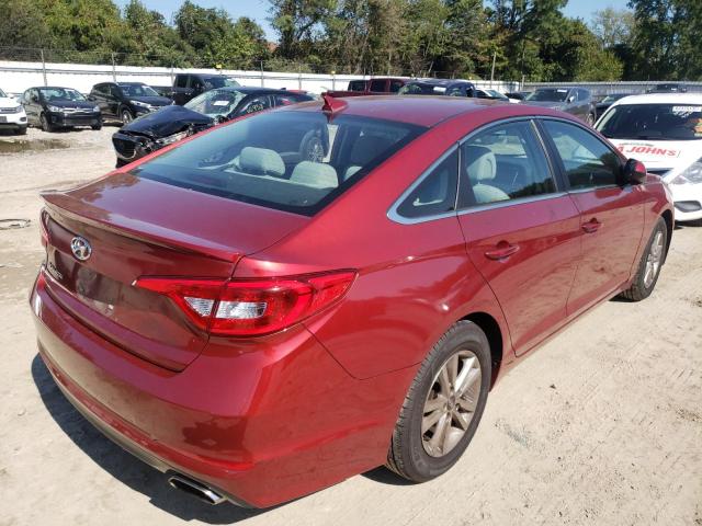 Photo 4 from auction – 2016 HYUNDAI SONATA SE with VIN 5NPE24AF1GH387004