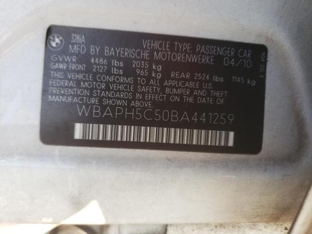 Zdjęcie 10 z aukcji – 2011 BMW 328 I SULE z VIN WBAPH5C50BA441259