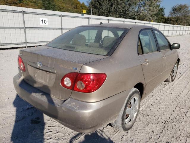 Photo 4 from auction – 2005 TOYOTA COROLLA CE with VIN 2T1BR32E65C453514