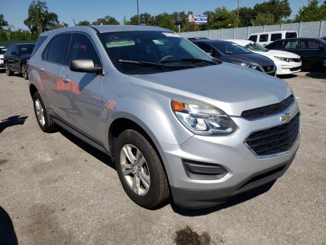 CHEVROLET EQUINOX LS 2017 with VIN 2GNALBEK3H1555873 - Photo from auction