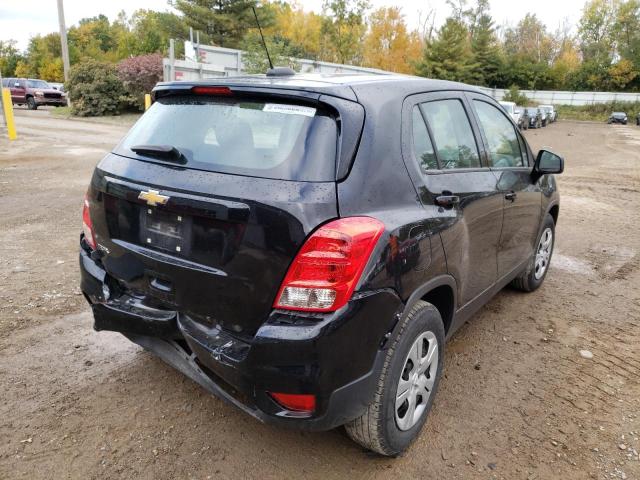 Photo 4 from auction – 2018 CHEVROLET TRAX LS with VIN 3GNCJKSB0JL375712