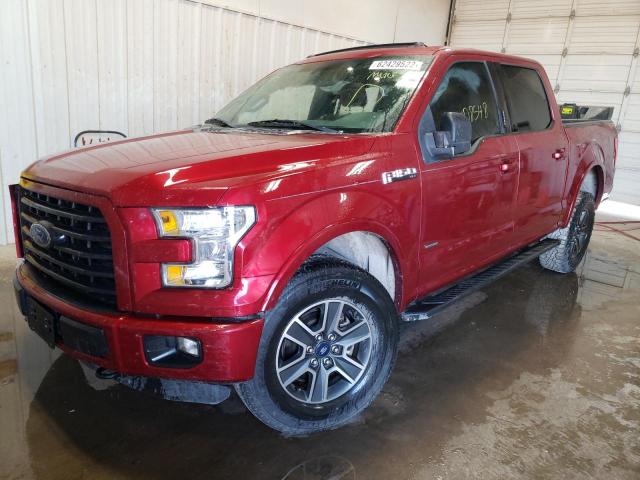 Photo 2 from auction – 2016 FORD F150 SUPER with VIN 1FTEW1EP3GKE94014
