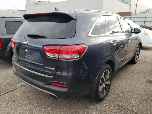 Photo 4 from auction – 2016 KIA SORENTO EX with VIN 5XYPH4A10GG185693