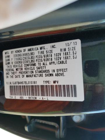 Photo 10 from auction – 2014 ACURA RDX TECHNO with VIN 5J8TB4H57EL015181